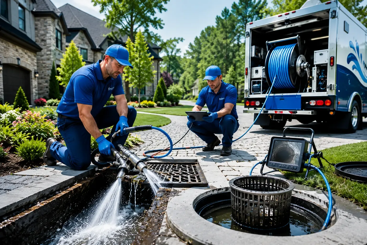 Local outdoor drain cleaning professionals in Glenford, OH
