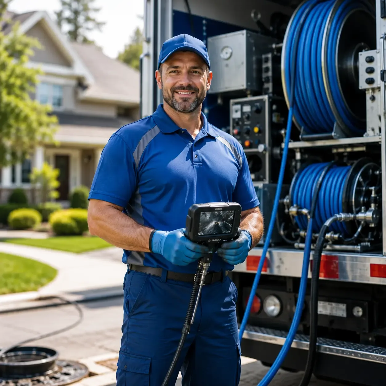 Local outdoor drain cleaning specialists in Glenford, OH